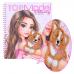 Книжка за оцветяване TOPModel With Sequins FAIRY LOVE
