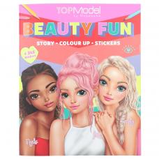 Книжка за оцветяване TOPModel BEAUTY FUN